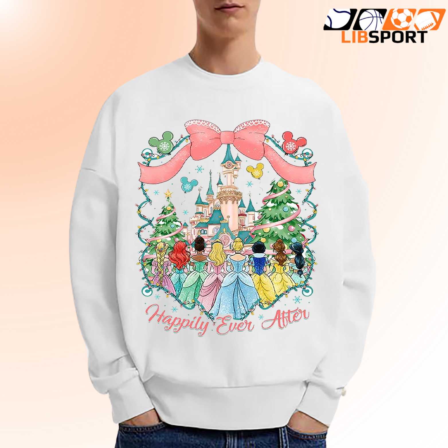 Coquette Disneyland Princess Christmas Lights T Shirt, Holiday Season Shirt